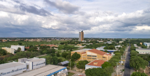 Visão panorâmica da Campus Sede da Ufersa, em Mossoró. A Universidade mudou a paisagem do Semiárido nesse mais de uma década | Foto: Eduardo Mendonça/Assecom/Ufersa